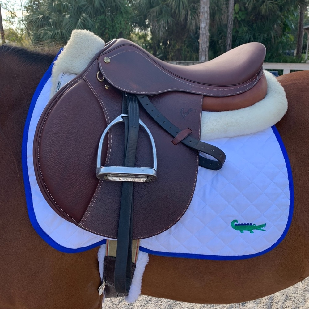 Pessoa Gen X Valentino saddle size 17 medium tree